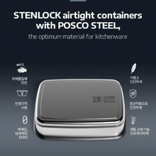 Load image into Gallery viewer, StenLock Stainless Food Storage (Set of 7) - 스텐락 스테인레스 밀폐용기 세트
