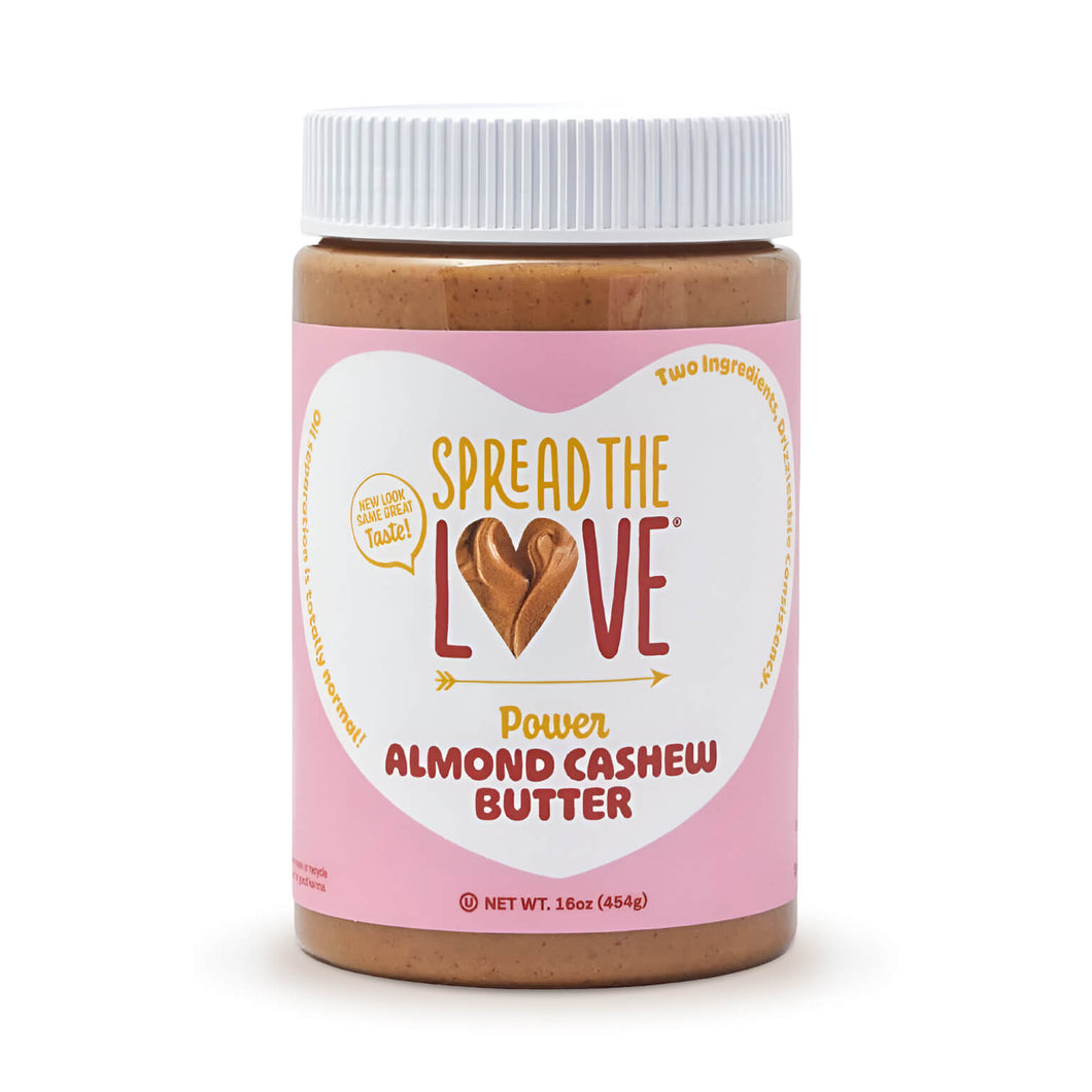 Spread The Love Almond Cashew Butter - 스프레드 더 러브 아몬드 캐슈 버터 (Best By: Sep. 2025)