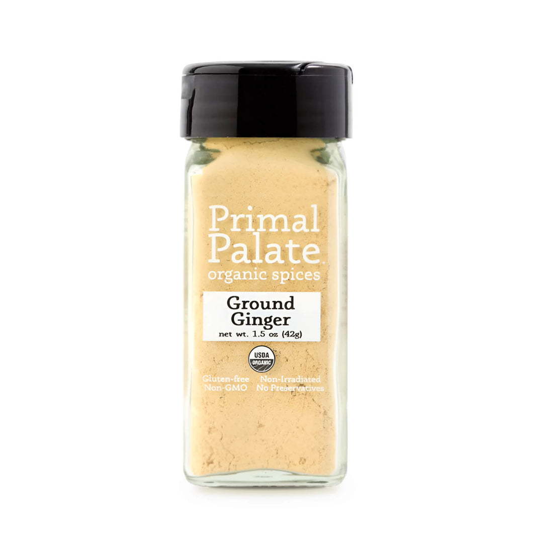 Primal Palate Organic Spices Ground Gnger - 프라이멀 팔레트 유기농 생강가루 (Best By: Aug. 2027)