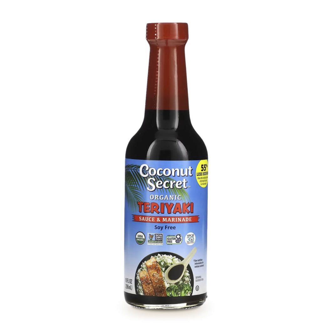 Coconut Secret Organic Soy-Free Teriyaki Sauce - 코코넛 시크릿 유기농 테리야끼소스 (Best By: Jun. 2025)
